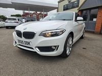 Used BMW 218 Luxury Line 2015 White Coupe