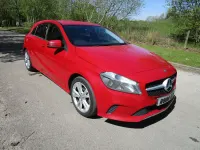 Used Mercedes A180 2017 Red Hatchback
