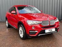 Used BMW X4 xLine 258 HP (189 kW) 2015 Red SUV
