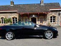 Used Mercedes E220 AMG 2014 Black Cabriolet