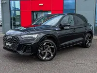 Used Audi Q5 S-Line 204 HP (150 kW) 2021 Black SUV