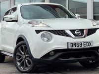 Used Nissan Juke Tekna 117 HP (86 kW) 2018 White SUV