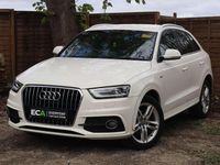 Used Audi Q3 S-Line 140 HP (102 kW) 2012 White SUV