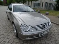 Used Mercedes CLK320 Elegance 218 HP (160 kW) 2004 Silver Coupe