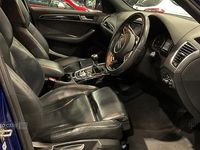 Used Audi Q5 S-line plus 190 HP (139 kW) 2016 Blue SUV