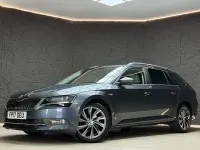 Used Skoda Superb LAURIN & KLEMENT 190 HP (139 kW) 2017 Grey Estate