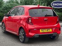 Used Kia Picanto GT-Line 101 HP (74 kW) 2021 Chilli red Hatchback