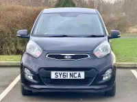 Used Kia Picanto 68 HP (50 kW) 2011 Black Hatchback