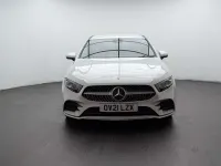 Used Mercedes A180 AMG line 136 HP (100 kW) 2021 White Hatchback