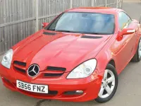 Second-hand Mercedes SLK280 231 CP (169 kW) 2007 Roșu Cabrio