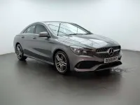 Used Mercedes CLA200 AMG line 156 HP (114 kW) 2018 Grey Sedan