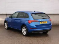 Used Skoda 110 R SE L 81 HP (59 kW) 2021 Race blue metallic Estate