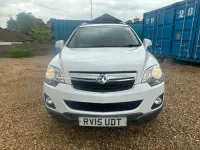 Used Vauxhall Antara 163 HP (119 kW) 2015 White SUV