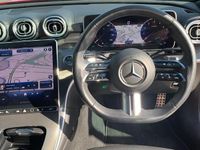 Used Mercedes C200 AMG line 221 HP (162 kW) 2023 Red Sedan