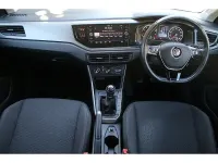 Used VW Polo SE 95 HP (69 kW) 2018 Black Hatchback