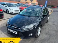 Used Ford Focus Zetec 125 HP (91 kW) 2013 Black Hatchback