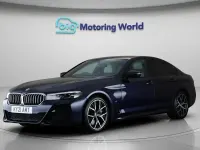 Used BMW 530 M Sport 286 HP (210 kW) 2021 Blue Sedan