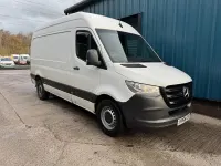 Used Mercedes Sprinter 145 HP (106 kW) 2018 White Van