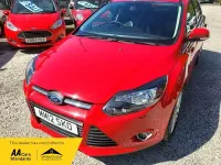 Usado Ford Focus Zetec 2012 Vermelho Citadino