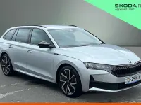 Used Skoda Octavia SportLine 150 HP (110 kW) 2025 Silver Estate