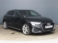 Used Audi A3 Sportback S-Line 2023 Black Hatchback