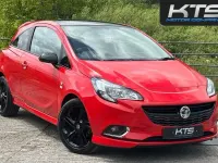 Used Vauxhall Corsa Edition 90 HP (66 kW) 2016 Red Hatchback