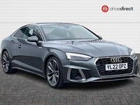 Used Audi A5 S-Line 150 HP (110 kW) 2022 Grey Coupe