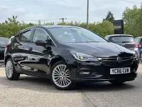 Used Vauxhall Astra Elite 150 HP (110 kW) 2017 Black Hatchback