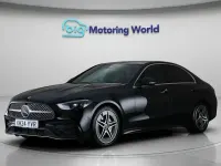 Used Mercedes C200 AMG line 224 HP (164 kW) 2024 Black Sedan