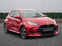 Used Toyota Yaris Hybrid Design 2024 Red Hatchback
