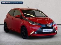 Used Toyota Aygo x-style 69 HP (50 kW) 2017 Red Hatchback
