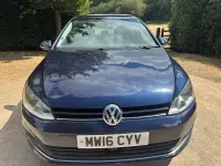 Used VW Golf VII GT 2016 Blue Hatchback