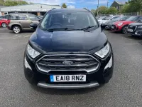 Used Ford Ecosport Titanium 100 HP (73 kW) 2018 Black SUV