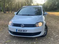 Used VW Golf Plus Cross SE 105 HP (77 kW) 2011 White Hatchback