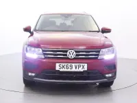 Used VW Tiguan Allspace Match 150 HP (110 kW) 2019 Red SUV
