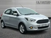 Used Ford Ka Plus Zetec 2017 Silver Hatchback