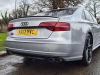 Used Audi S8 plus Advanced 2017 Silver Sedan