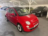 Used Fiat 500 Lounge 69 HP (50 kW) 2013 Red Hatchback