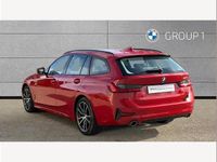 Used BMW 320 Sport Line 184 HP (135 kW) 2020 Red Estate