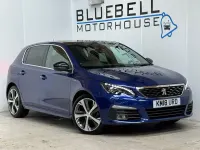 Used Peugeot 308 GT-line 2018 Blue Hatchback