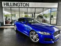 Used Jaguar XE R-Sport 180 HP (132 kW) 2018 Blue Sedan