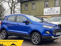 Used Ford Ecosport Titanium 125 HP (91 kW) 2014 Blue SUV