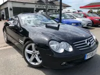 Used Mercedes SL350 2006 Black Cabriolet