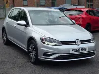 Used VW Golf VII SE 150 HP (110 kW) 2019 Silver Hatchback