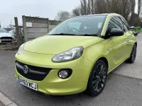 Begagnad Vauxhall Adam Glam 70 HK (51 kW) 2013 Gul Halvkombi