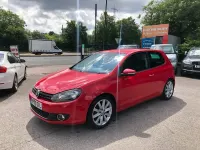 Used VW Golf VI GT 140 HP (102 kW) 2009 Red Hatchback