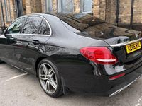 Used Mercedes E220 AMG line 194 HP (142 kW) 2017 Black Sedan