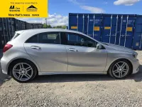 Used Mercedes A200 AMG line 136 HP (100 kW) 2017 Silver Hatchback