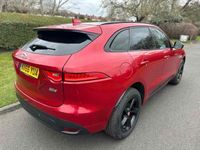 Used Jaguar F-Pace R-Sport 180 HP (132 kW) 2016 Red SUV