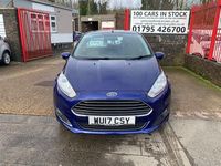 Used Ford Fiesta Zetec 2017 Blue Hatchback